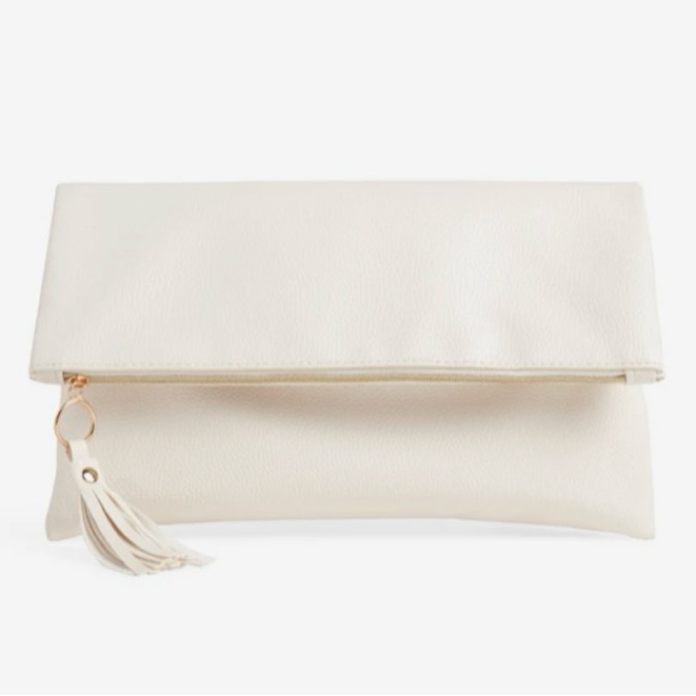 Rachel Miriam ivory pouch. NWT